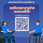ประชาสัมพันธ์การหางานขงคนพิการ